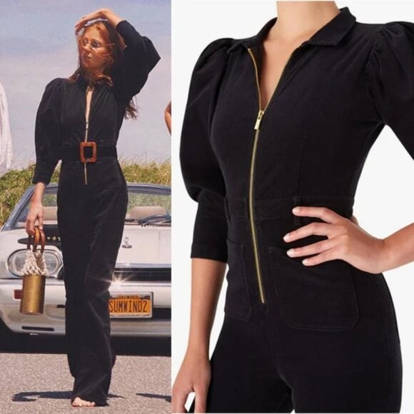 WeWoreWhat Corduroy Flared-Leg Jumpsuit - Picture 1 of 11